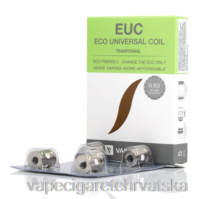 Vape Hrvatska Vaporesso Euc Zamjenske Zavojnice 0.5ohm Tradicionalni Euc Clapton